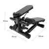 YRHH 2in1 Mini Stepper, Home Mute Multifunctional Bicycle Sports Equipment with Calories and Number of Steps Endurance Training for Home and Office view 3