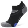 Balega Ultraglide Cushioning Performance No Show Athletic Running Socks for Men and Women (1 Pair), Black, X-Large view 1
