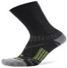 Balega Enduro Arch Support Performance Crew Athletic Running Socks for Men and Women (1 Pair), Black, Large view 1