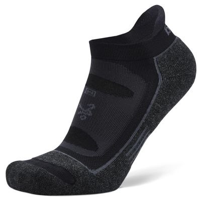 Balega Blister Resist Performance No Show Athletic Running Socks for Men and Women (1 Pair), Black, X-Large