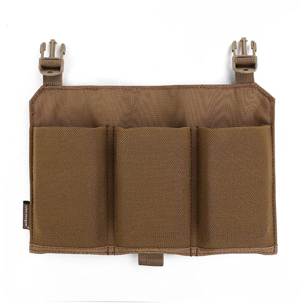 Emersongear Fast Buckle M4 Triple Magazine Pouch Panel for 419 and 420 Vest