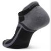 Balega Hidden Contour Upcycled Impact Resistance / Cushioning Performance No Show Athletic Running Socks for Men and Women (1 Pair) Black, Extra Large view 2