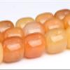 16x12MM Yellow Jade Barrel Drum Grade AAA Natural Gemstone Loose Beads 15.5'' view 2