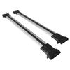 apline Compatible with Seat Alhambra 2 (7N) 2010-2020 Fly Model Car Roof Rack Cross Bar Grey Aluminium 2 Bars view 1