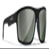 Wiley X Peak Sunglasses, Safety Glasses for Men and Women, UV Eye Protection for Shooting, Fishing, Biking, and Extreme Sports, Matte Black Frames, Silver Flash Tinted Lenses view 2