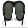 Wiley X Peak Sunglasses, Safety Glasses for Men and Women, UV Eye Protection for Shooting, Fishing, Biking, and Extreme Sports, Matte Black Frames, Silver Flash Tinted Lenses view 4