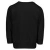 USA Word with Flag - United States Toddler Fleece Crewneck Sweater (Black, 5T/6T) view 2