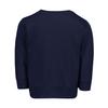 Haase Unlimited USA Word With Flag - United States Youth Fleece Crewneck Sweater (Navy Blue, Medium (Youth)) view 2