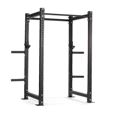 Titan Fitness X-3 Series Short Bolt-Down Power Rack with Weight Plate Holders 36-in. Depth