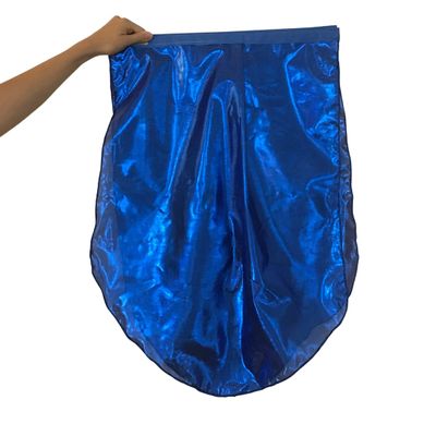 20 Colors Poly Quill Flag Flex Rod 30" Long Colorful Flowy Flexible Bendeez Church Liturgical Praise Prophetic Worship Adoration Dance Banner Dance Small Shield (Royal)