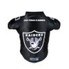Littlearth NFL Las Vegas Raiders Premium Pet Jersey, Team Color, X-Large view 1