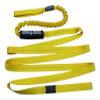 Boat Lines & Dock Ties Sand Anchor Tie Off Strap with Bungee - Made in USA (Yellow, 15 Feet) view 1