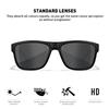 Wiley X Ovation Sunglasses, Safety Glasses for Men and Women, UV Eye Protection for Shooting, Fishing, Biking, and Extreme Sports, Matte Black Frames, Smoke Grey Tinted Lenses view 2