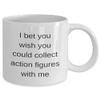 Action Figure Mug, Action Figure Collector Gift Idea for Collector Edition Action Figure, 11 oz view 2