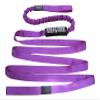Boat Lines & Dock Ties Sand Anchor Tie Off Strap with Bungee - Made in USA (Purple, 15 Feet) view 1