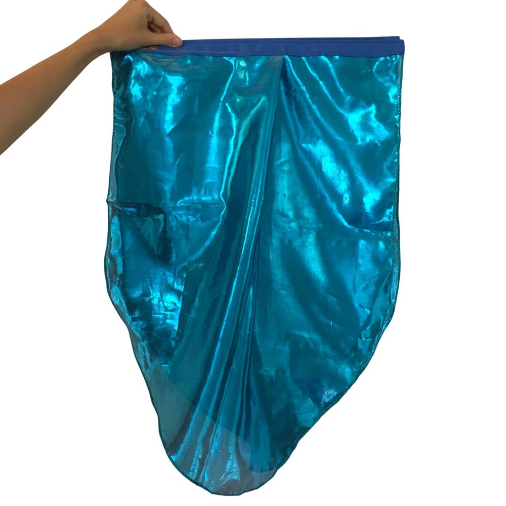 Prophetic Worship Banners, 20 Colors Poly Quill Flag Flex Rod 30In Long Colorful Flowy Flexible Bendeez Church Liturgical Praise Adoration Dance Banner Small Shield (Turquoise), Flags