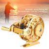 Fishing Reels, All Metal Fishing Wheel High Speed Fishing Wheel for Ice Fishing Rods for Fishing for Middle Pass Rods for Rock Fishing Rods(Left Hand) view 2