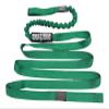 Boat Lines & Dock Ties Sand Anchor Tie Off Strap with Bungee - Made in USA (Green, 10 Feet) view 1