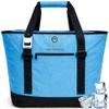 Enthusiast Gear 20L Blue Tarpaulin Insulated Cooler Bag view 1