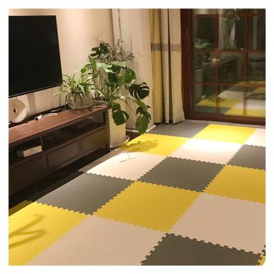 AYLYHD EVA Soft Playmats Foam Puzzle Play Mat for Kids Childrens Toddler Living Rooms Yoga Gym Play Area Interlocking Floor Tiles,Free Combination (Color : B, Size : 30x30x1.4cm-30pcs)
