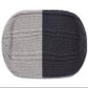 DAISHA Warm Unisex Cashmere Knit Earflap Skull Cap,Fashion Double Layer, Christmas and Birthday Gift. Black view 2