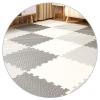 AYLYHD Foam Floor Mat Tiles Splicing Interlocking Carpet Tiles Dormitory Floor Mats Bedroom Crawling Mat Soft and Comfortable Thicken 2.5cm Puzzle Climbing Mat 30x30cm/60x60cm view 1
