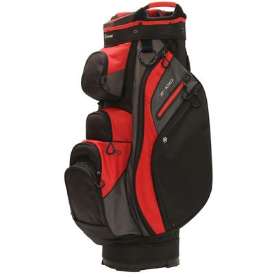 1 With Golf Z-100 Cart Bag Black/Charcoal/Red