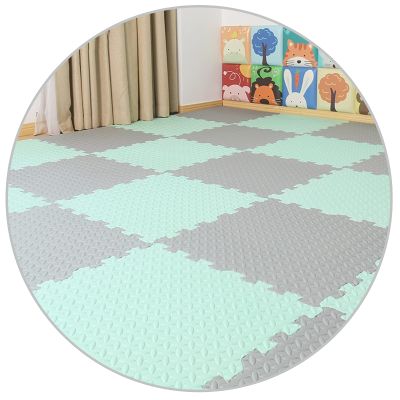 AYLYHD Foam Floor Mat Tiles Splicing Interlocking Carpet Tiles Dormitory Floor Mats Bedroom Crawling Mat Soft and Comfortable Thicken 2.5cm Puzzle Climbing Mat 30x30cm/60x60cm