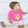 Baby Shark Doo Doo Shirt - Cute Party Tee for 1st or 2nd Birthday, Fun T-Shirt for Infant, Toddler Boys and Girls 12M Pink view 3