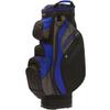 1 With Golf Z-100 Cart Bag Black/Charcoal/Royal Blue view 1