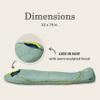Coleman Big Bay 0/20/40F Cold-Weather Sleeping Bag, Adult Mummy Sleeping Bag with Headrest, Foot Ventilation, & Storage Sack, Big & Tall Options view 3