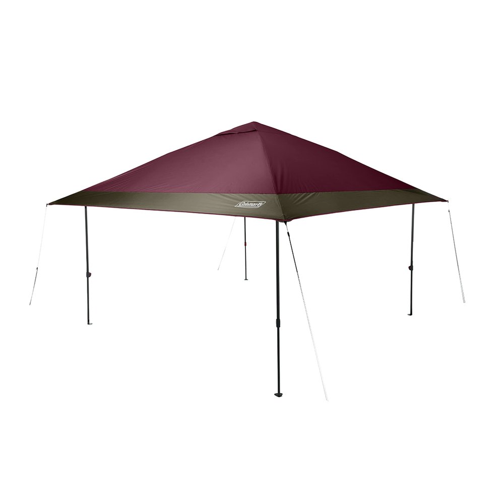 Coleman Oasis Instant Pop-Up Canopy Tent with Side Wall Attachment, Portable Shelter with Easy Setup & Takedown, Wheeled Carry Bag Included, 10x10/13x13ft Sizes