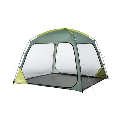 Coleman Skyshade Screen Dome Canopy Tent 10 x 10 Shade Canopy UPF 50+ Outdoor Tent for Camping Tailgating and Beach Shade Moss