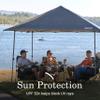 Coleman Oasis Lite Pop-Up Canopy Tent with Side Wall Attachment, Portable Shelter with Easy Setup & Takedown, Wheeled Carry Bag Included, 7x7/10x10ft Sizes view 4
