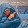 Coleman Sleeping BagTidelands 30 Big & Tall Mummy Sleeping Bag for Adults view 3