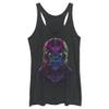 Marvel Eternals Kro Paint Sketch Juniors Tri Blend Tank, Black Heather, Large view 1
