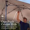 Coleman Oasis Lite Pop-Up Canopy Tent with Side Wall Attachment, Portable Shelter with Easy Setup & Takedown, Wheeled Carry Bag Included, 7x7/10x10ft Sizes view 2