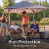 Coleman Oasis Lite Pop-Up Canopy Tent with Side Wall Attachment, Portable Shelter with Easy Setup & Takedown, Wheeled Carry Bag Included, 7x7/10x10ft Sizes view 4