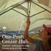 Coleman Oasis Instant Pop-Up Canopy Tent with Side Wall Attachment, Portable Shelter with Easy Setup & Takedown, Wheeled Carry Bag Included, 10x10/13x13ft Sizes view 3