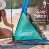 Coleman Skyshade Screen Dome Canopy Tent, 8 x 8 Shade Canopy, UPF 50+ Outdoor Canopy Tent for Camping, Tailgating, and Beach Shade, Medium Blue view 4