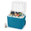 Coleman 60qt Rolling Cooler with Wheels, Insulated Portable Wheeled Chiller with Ice Retention, Made in USA view 3