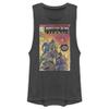 Marvel Junior's Eternals Vintage Style Comic Cover Festival Muscle, Charcoal, X-Small view 1