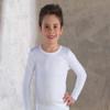 Brix Boys' Long Sleeve Tees - Tagless Crewneck Cotton Soft 4-pk Shirts. 2-20 (3-4T, White 4-Pack) view 3