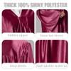 GraduationForYou Shiny Choir Robe (Regular, 63 (6'6" - 6'8"), Maroon) view 3