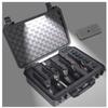 Case Club 5 Pistol and 25 Magazine with Emergency Light - Pre-Cut Heavy Duty Waterproof Case comes with Included Silica Gel Canister to Help Prevent Gun Rust (Lighted) view 1