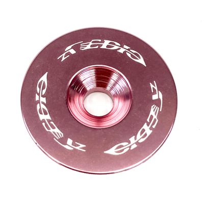 Avedio Lightweight Aluminum Top Cap Separate Frame Logo Pink Bicycle