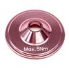 Avedio Lightweight Aluminum Top Cap Separate Frame Logo Pink Bicycle view 2