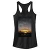 Marvel Junior's Eternals Poster Slim Fit, Scoop Hem Racerback Tank, Black, Large view 1