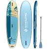 Boardworks Kanaloa SHUBU Inflatable Stand-Up Paddle Board (iSUP) - SUP Package Includes Three Piece Paddle, Backpack Carry Bag, Leash, Dry Bag, Phone Case and Pump (SUP) Complete Kit - 104 view 2