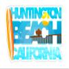 Huntington Beach, California, 3 inch Sticker, S362, (Waterproof Vinyl Decal for Car, Water Bottle, Laptop, iPad, Window, Cooler, Luggage, Bumper, Toolbox, Locker), 3 inch view 1